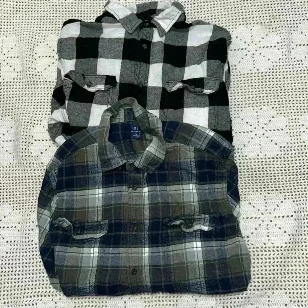 George flannel top size extra large 46/48 men’s.